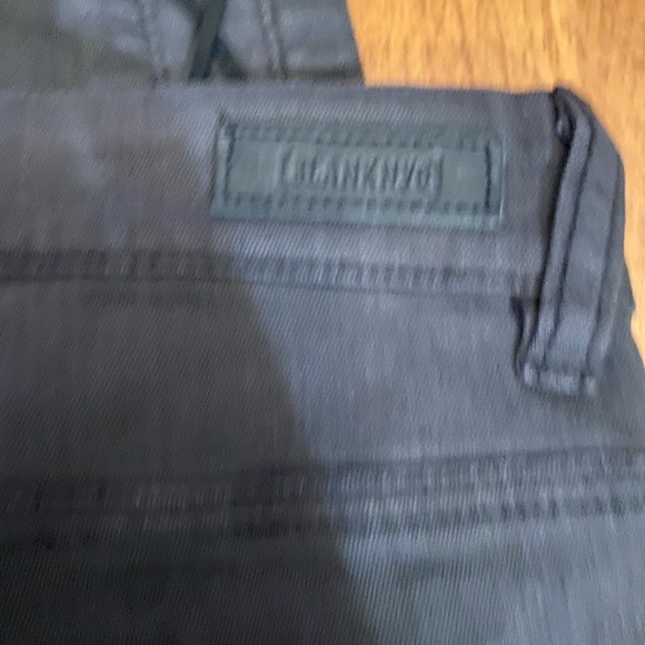 Blank NYCJ skinny black tie up jeans 29 NWT - Picture 6 of 8